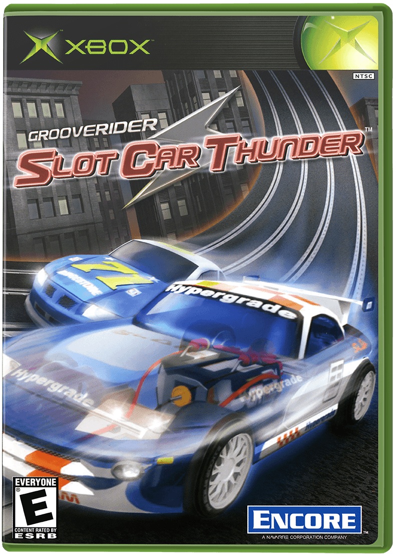 Grooverider Slot Car Thunder box art for Xbox